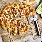 Pizza củi 20cm nhân thịt xông khói